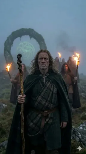 Suno-generated cover art for Marc nan Dhragaín Uaine