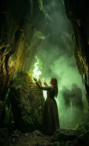 Suno-generated cover art for Teine Ciad-Fhàire