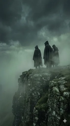 Illustrazione generata da Suno per Oidhche nan eòin