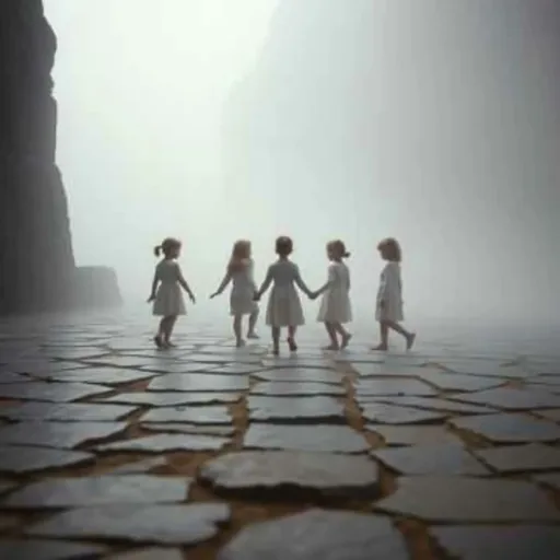 Illustrazione generata da Suno per Ceum nan Clach