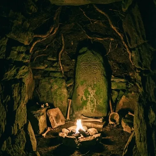 Suno-generated cover art for Fo'n Talamh